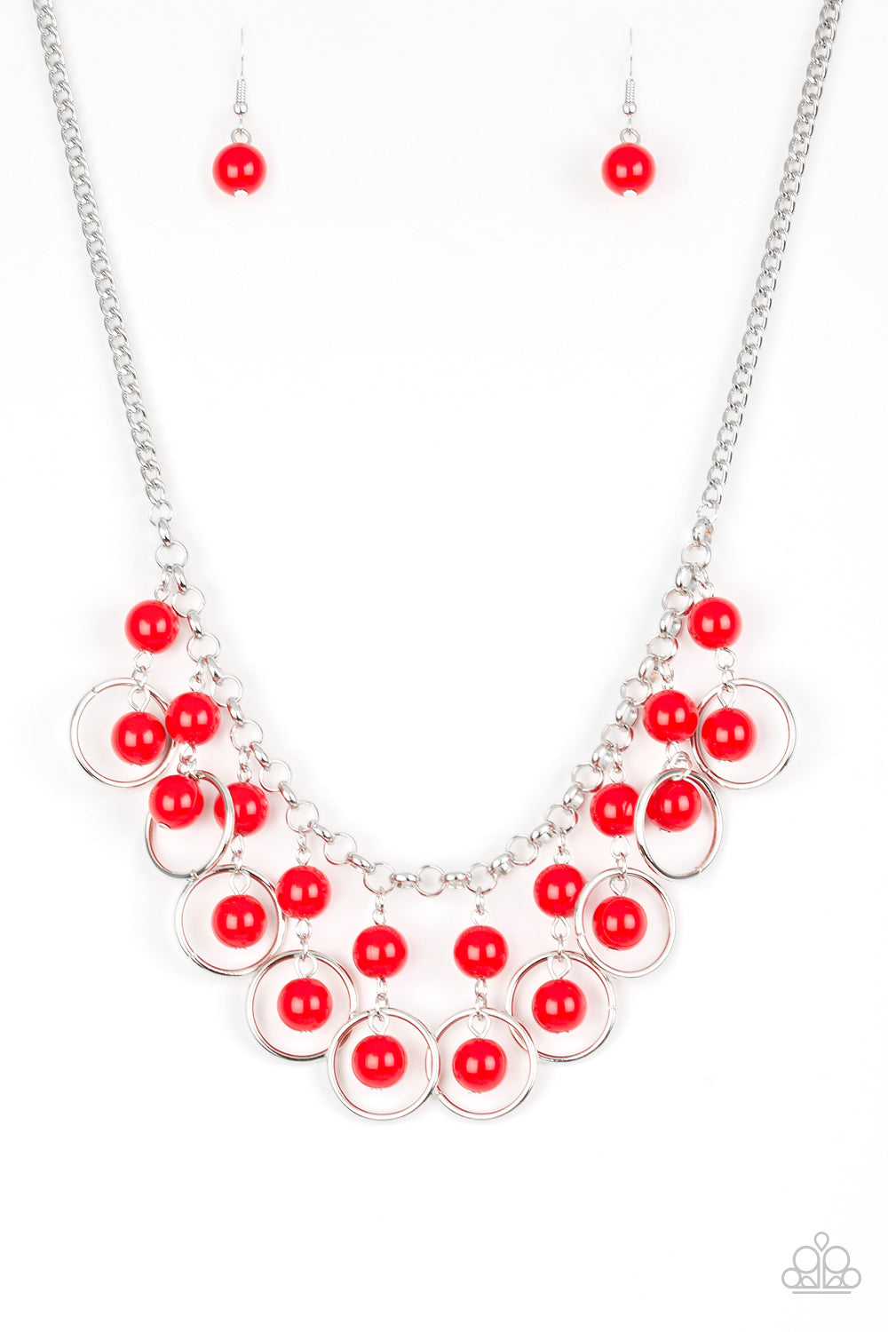 Fashion Finale - Red Necklace - Paparazzi Accessories – Sassysblingandthings